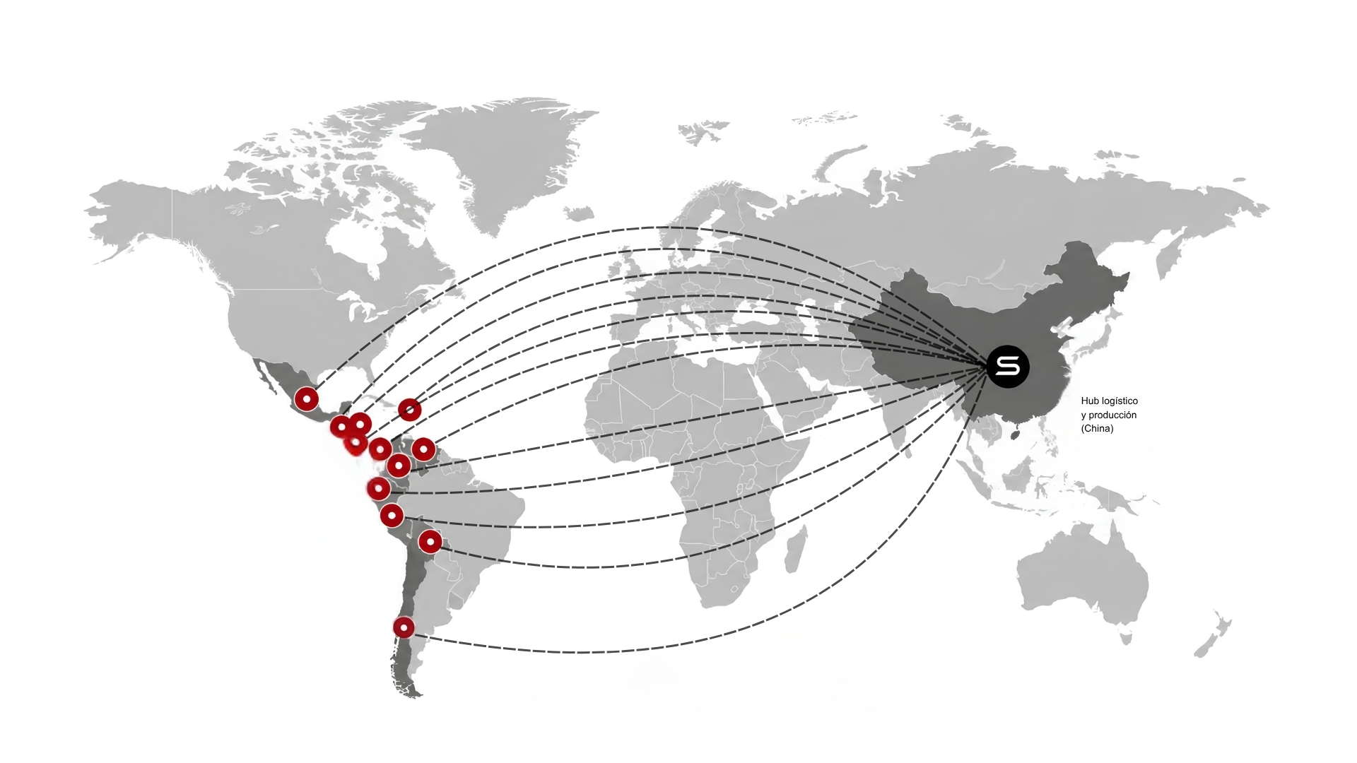 Global market map